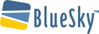 Bluesky logo mobile